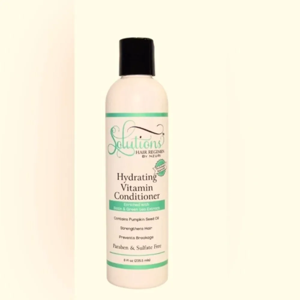 🛍️ Nzuri Solutions Hair Regimen Hydrating Vitamin Conditioner 8oz